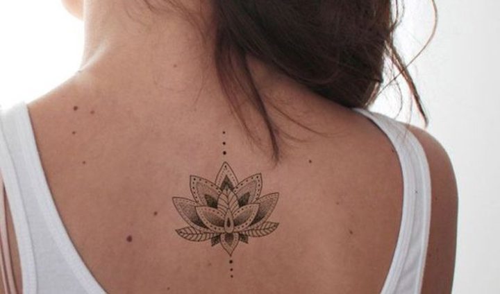 tatuagem de Flor de Lotus 